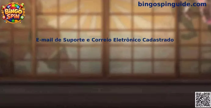 Configuración de correo electrónico registrado en Bingo Spin