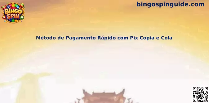 Método de Pagamento Rápido com Pix Copia e Cola