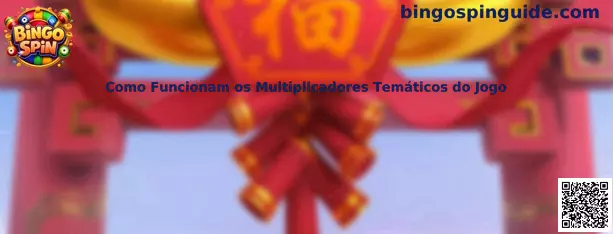 Multiplicadores temáticos del juego Bingo Spin