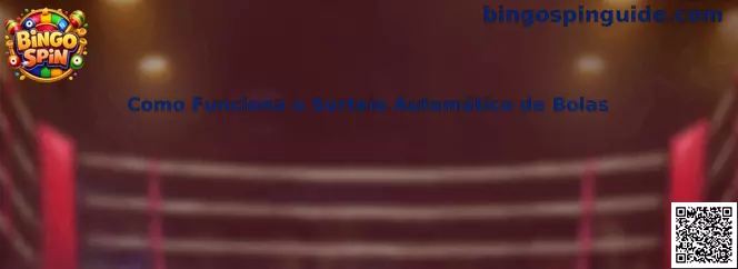 Funcionamiento del sorteo automático de bolas en Bingo Spin
